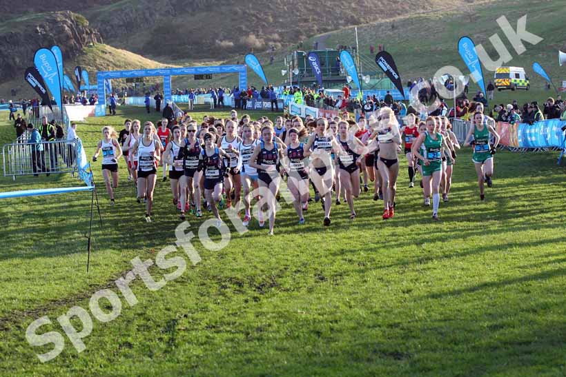 Junior Women, BUPA Great Edinburgh Cross Country.